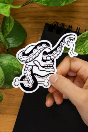Le crâne du serpent